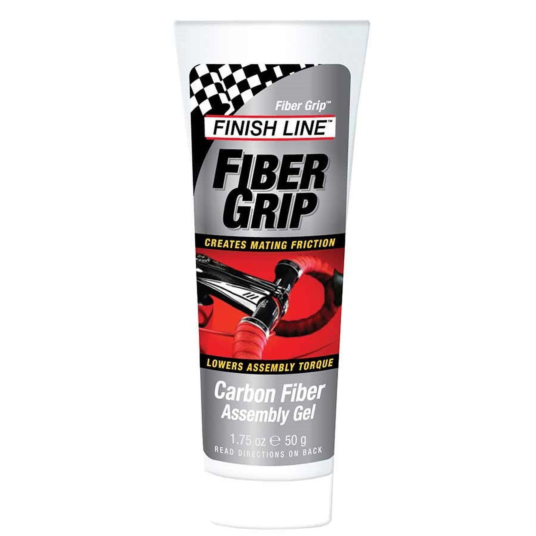 Finish Line Fiber Grip Carbon Fiber Assembly Gel Bicycle Lubricant