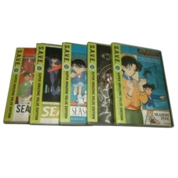 Case Closed Detective Conan Complete Series Season 1 5 Dvd Walmart Com Walmart Com