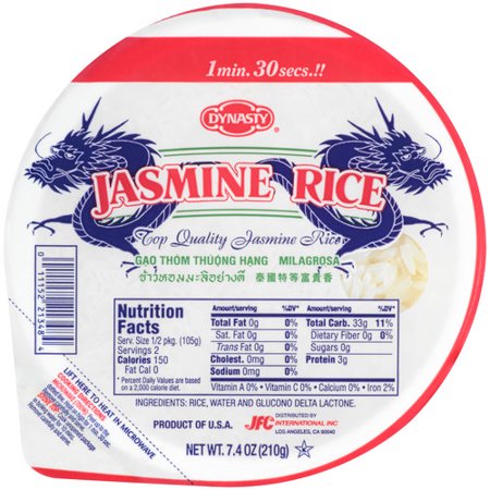 jasmine dynasty rice oz