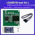thumbnail image 2 of LD6001C 60GHz MmWave Radar Sensor+CH340 Board Passenger Flow Statistics Sensor Module Entranc/Exit Human Presence Sensor, 2 of 8