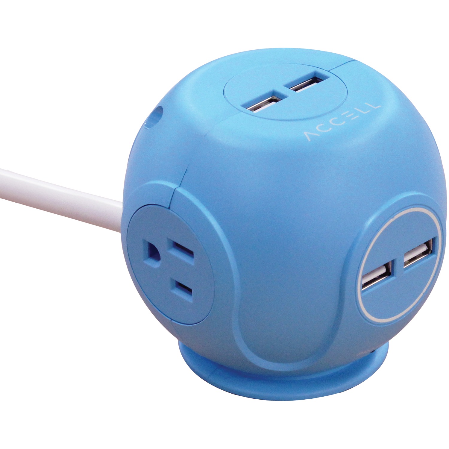 Accell Power Cutie Compact Surge Protector with 3 Tamper Resistant