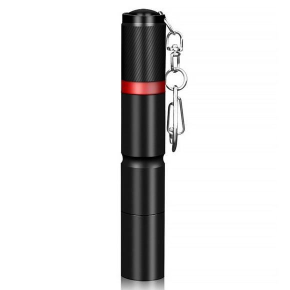 Small flashlight XPE setup pen clamp battery strong light small flashlight keychain lamp [bag]