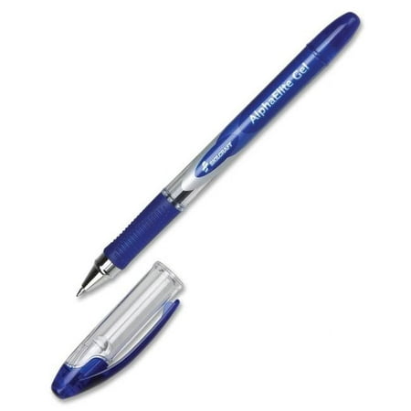 UPC: 0071503703224 | skilcraft NSN5005212 Alpha Elite Medium Point Gel Pen – Blue