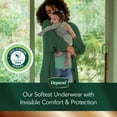 thumbnail image 3 of Depend Silhouette Women’s Incontinence & Postpartum Bladder Leak Underwear, L, (3 pack of 12 Count), 3 of 5