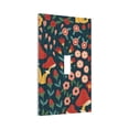 thumbnail image 2 of Kll Berries And Flowers Wall Plate,Gloss Finish,Standard Size 1 - 5" X 3", Polycarbonate Thermoplastic,Electric Receptacle Plug Covers, 2 of 8