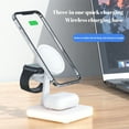 thumbnail image 4 of XGFHYJEH Charging Station, Wireless Charging Station, Charging Station for Multiple Devices, Wireless Charging, 15W 3 in 1 Charging Station, Wireless Charge, for Android, Iphone, Apple, Samsung, Ipad, 4 of 6