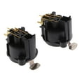 thumbnail image 2 of enchufe hembra xlr 2 Unids 3pin XLR Enchufe Montaje Audio Conector Mic Conector Dorado Pin Doblado Magideal enchufe hembra xlr, 2 of 6