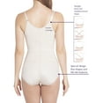 thumbnail image 2 of Siluet Sil-1025-Nu-XS Extra-Strength Compression Panty Strapless Shapewear with Latex, Nude - Extra Small, 2 of 6