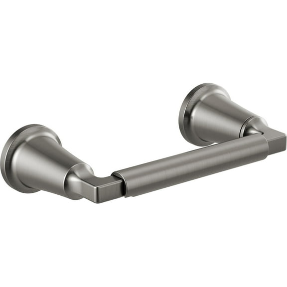 Delta 74855 Bowery Wall Mounted Pivoting Toilet Paper Holder - Stainless Steel