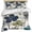 Green, variant on Navy Blue Green Floral Bedding 3 Piece Duvet Cover Set Queen Size, Vintage Botanical Leaves Soft Microfiber Comforter Cover with Zipper Closure & Pillowcases, Wrinkle & FadeResistant Quilt Cover