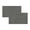Grey, variant on Mohawk Home All Purpose Low Pile Non-Slip Indoor/Outdoor Stain/Fade Resistant Ribbed Mat, Indigo, 1' 6" x 2' 6"