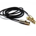 thumbnail image 1 of NewFantasia Cable de actualización de Audio de Repuesto Compatible con AKG K240 K240S K240MK II Q701 K702 K141 K171 K181 K271s K271 MKII Pioneer HDJ-2000 Auriculares 1,5 Metros/4,9 pies, 1 of 5