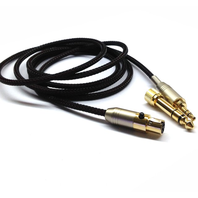 NewFantasia Cable de actualización de Audio de Repuesto Compatible con AKG K240 K240S K240MK II Q701 K702 K141 K171 K181 K271s K271 MKII Pioneer HDJ-2000 Auriculares 1,5 Metros/4,9 pies