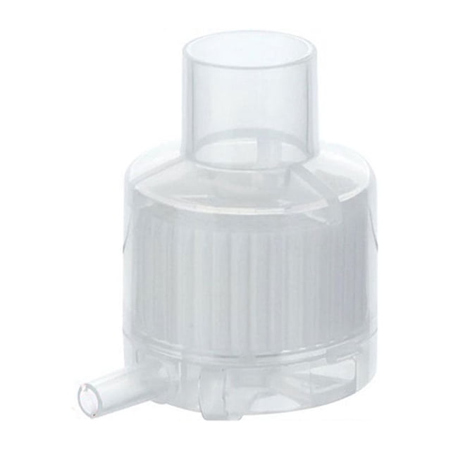 Jumpingount Humidificador desechable para intercambiadores de humedad y calor con puerto de oxígeno, filtro HME de baja resistencia a la cuidado de los oídos
