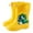 C195/Yellow, variant on XIYON Toddler Rain Boots For Boys Ankle Boots With Adjustable Cuff Comfortable Outdoor Play Shoes For Toddler And Children 2-3 Years