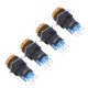 thumbnail image 5 of 25Pcs Momentary Push Button Switch Self Locking 8 Pin Round with Light 24V BEMLA1622DSY 16mm(Yellow ), 5 of 5