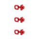 thumbnail image 1 of Advancent Tensor de cadena de bicicleta, tensor de cadenas, impermeable, ligero, regulador, pernos, tornillo, piñón fijo plegable, rojo Type1 NO1, 1 of 6
