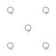 thumbnail image 1 of Injueey Cadena de silicona para teléfono móvil Unisex Color sólido Flexible Desmontable Anillo anti-perdida Cordón de viaje Rosa Type2 NO2, 1 of 4