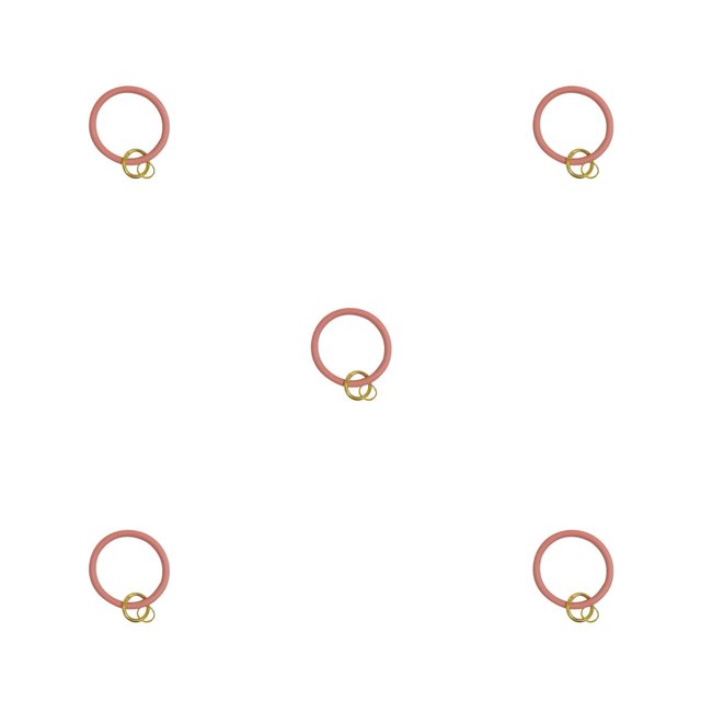 Injueey Cadena de silicona para teléfono móvil Unisex Color sólido Flexible Desmontable Anillo anti-perdida Cordón de viaje Rosa Type2 NO2