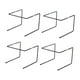 thumbnail image 3 of 4 soportes de mesa para pizza, prácticos para servir comida, bandejas de pizza de mesa para cafeterías en casa., 3 of 9