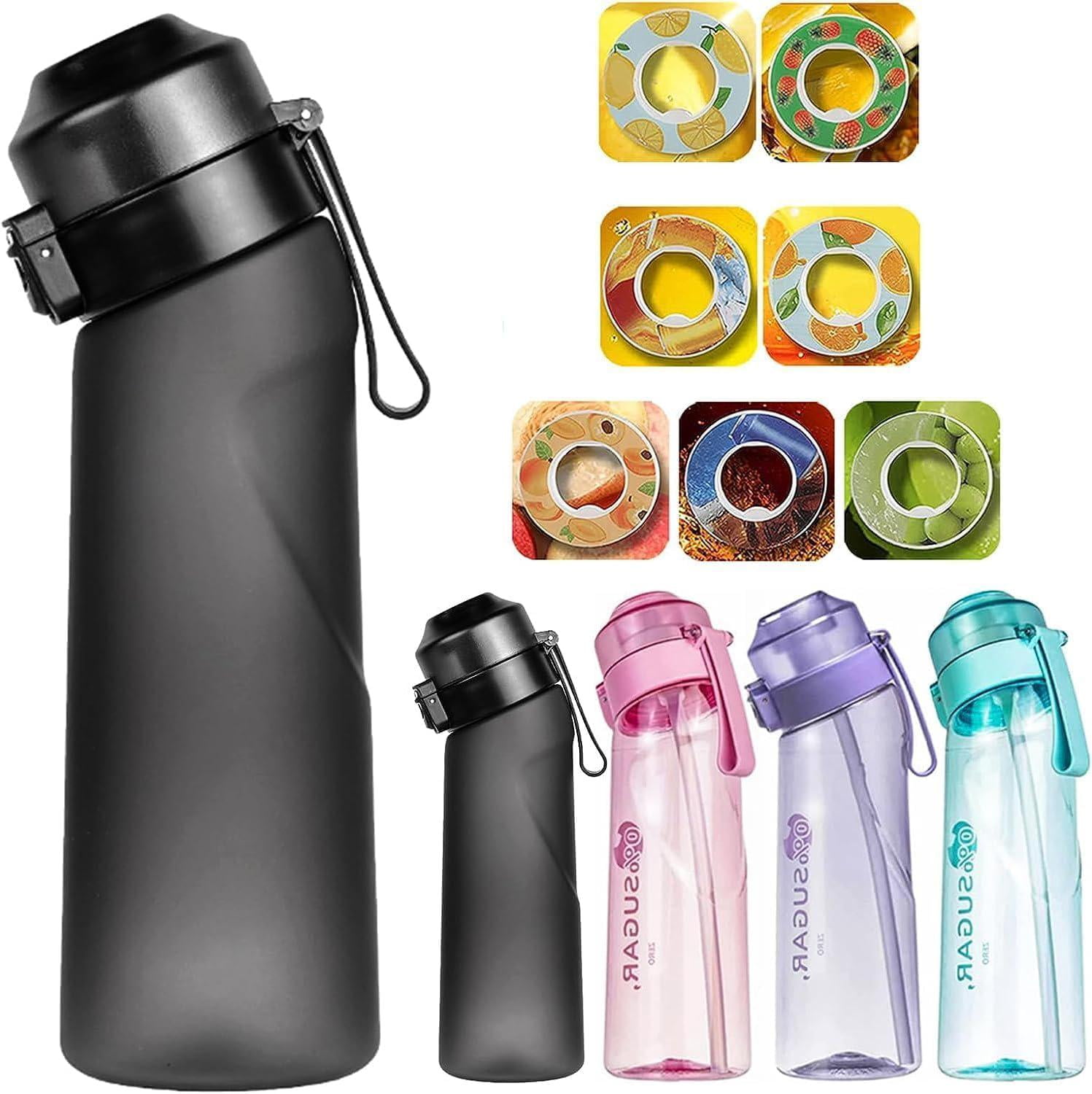 Botella De Agua Air Up 650 Ml Con Cápsulas De Sabor - Aromatizada Con Fragancia, Sin Azúcares