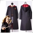 thumbnail image 2 of Disfraz de Harry Potter para adultos y niños, disfraz de Halloween, capa de Hermione Slytherin, corbata, camisa, bufanda, suéter, fiesta de Rob, cosplay, 2 of 5
