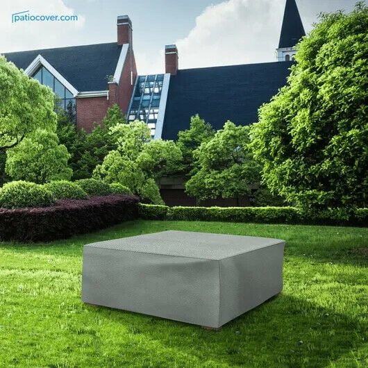 Extra Large Square Outdoor Side Table or Ottoman Cover Outdoor Square
