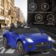 thumbnail image 2 of Coche Jaguar Montable para Niños Costway Vehículo de Batería Juguete Eléctrico con Mando Música Cuentos Marcha Adelante y Atrás Azul, 2 of 9