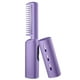 thumbnail image 3 of Cepillo Alisador de Pelo USB Salvador Peine Estilismo Doble Uso Multifuncional Violeta, 3 of 10