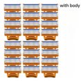 thumbnail image 1 of 5-layer Razor Blades Shaving Razor Blades For Men Smooth Shaving To Shave beard 5 Blades Shaving Machine Refills For Face Care 24 in 1, 1 of 6