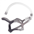 thumbnail image 3 of Masque CPAP, Oreiller Nasal CPAP Universel Masque de Sommeil Réutilisable Fournitures CPAP, Masques pour le Visage et le Nez avec Couvre-Chef, 1 x Masques CPAP, 3 of 8