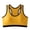 Yellow, variant on SwiftWear Workout Sports Bras for Women Wirefree Bras Push Up Bras for Women Beige Seamless Sports Bras,M-XL