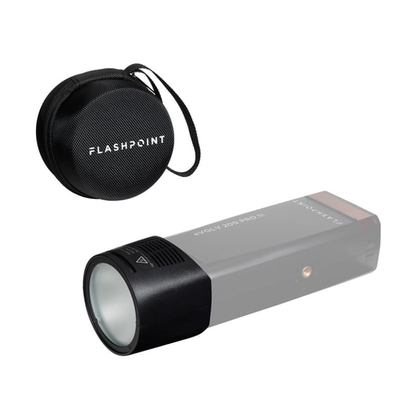 Flashpoint eVOLV 200 Round Flash Head