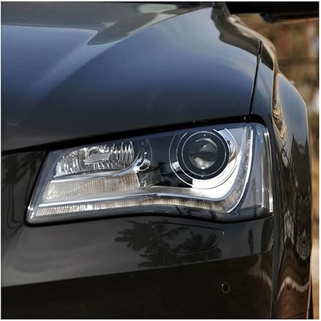 Headlights Lens Cover Compatible For Audi A8 D4 2011 2012 2013 Headlamp Glass Lamp Shell Transparent Lampshade Car Accessories(Right)