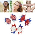 thumbnail image 2 of PVCS Chouchous Cheveux Fête de l'Indépendance Mode Patriotique Accessoires Cheveux Femme, 2 of 6