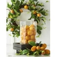thumbnail image 2 of K&K Interiors 16292B 22 Inch Lemon and Foliage Wreath W/Grapevine Base, Yellow, 2 of 2