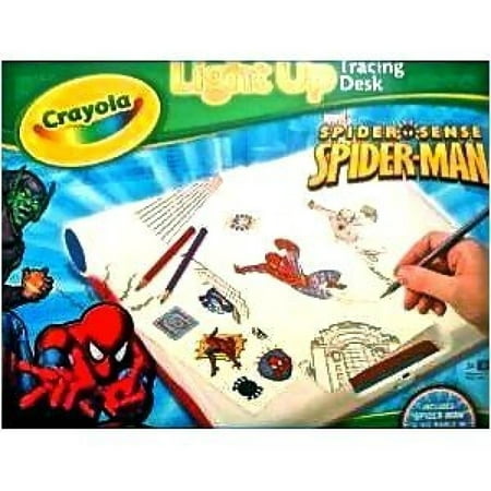Crayola Light Up Tracing Desk Spider Man Brickseek