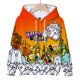 thumbnail image 3 of Sudadera con capucha con estampado 3D de The Battle Cats para niños y niñas, sudadera con dibujos animados divertidos, chándal Kawaii para niños, ropa de otoño para niños, 3 of 5