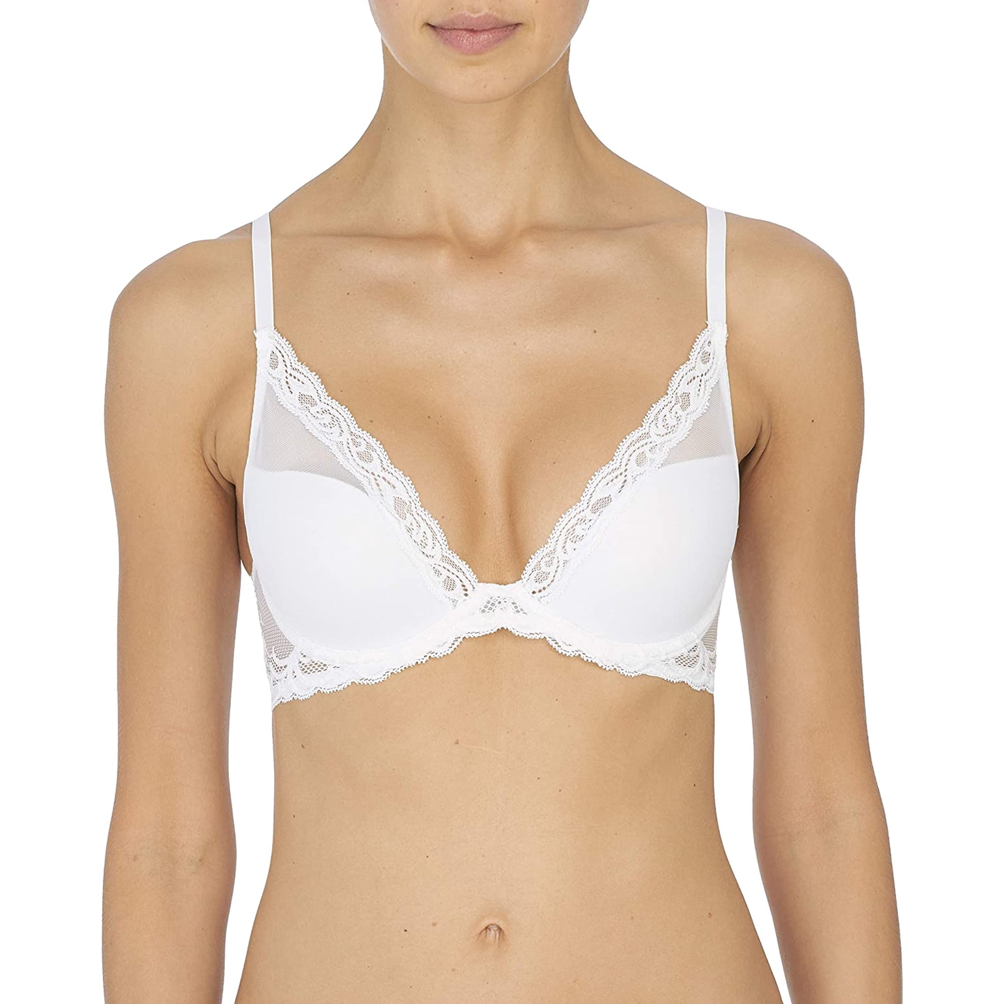 Feathers Lace Plunge T-Shirt Bra