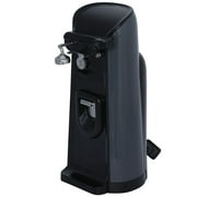 Brentwood Appliances J-30B Tall Electric Can Opener with Knife Sharpener and Bottle Opener, Black