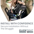thumbnail image 4 of Britax Poplar S Asiento convertible para automóvil, asiento para automóvil 2 en 1 con diseño delgado de 17 pulgadas, tecnología ClickTight, Stone Onyx, 4 of 5