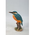 thumbnail image 1 of Garden Decor Animal Statue Kingfisher On Stump Statue, 1 of 5