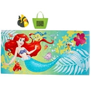Ariel The Little Mermaid Beach Towel, Doodle Tote & Rubber Ducky Multi-Pack - FREE SHIPPING