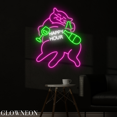 thumbnail image 2 of Glowneon Happy Hour And Cat Drunk Led Light Sign For Bar Pub Decor, 2 of 5
