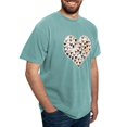 thumbnail image 5 of CafePress - Chicken Heart T Shirt - Mens Comfort Colors® Shirt, 5 of 6