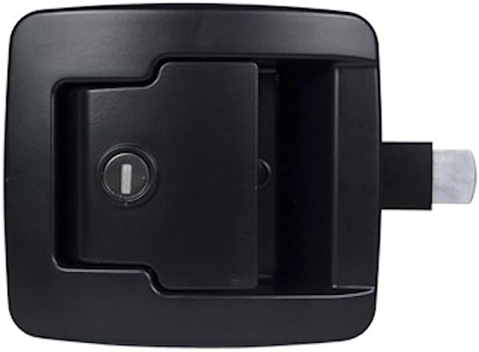 Rv Door Slam Latch/Lock Black Camper