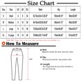 thumbnail image 3 of biudgviw Wide Leg Pants for Women Loose Elastic High Waisted Printed Lounge Pants Casual Drawstring Long Trousers with Pockets, 3 of 6