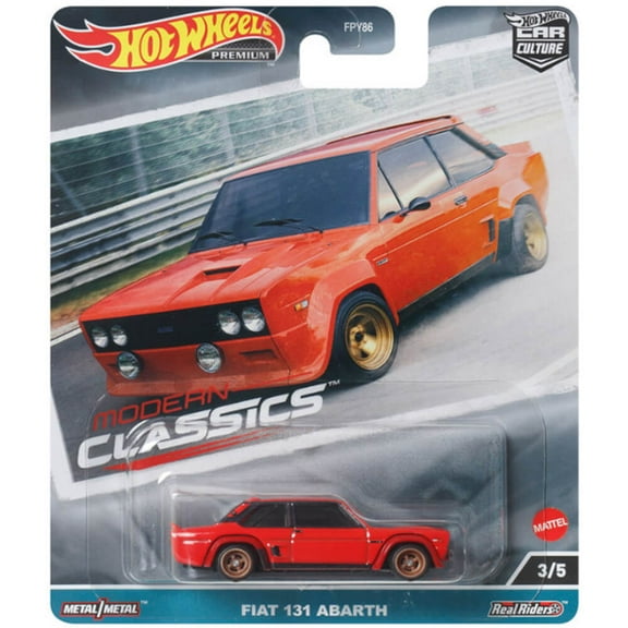 Mattel HKC64 Hot Wheels Car Culture Modern Classics Fiat 131 Abarth