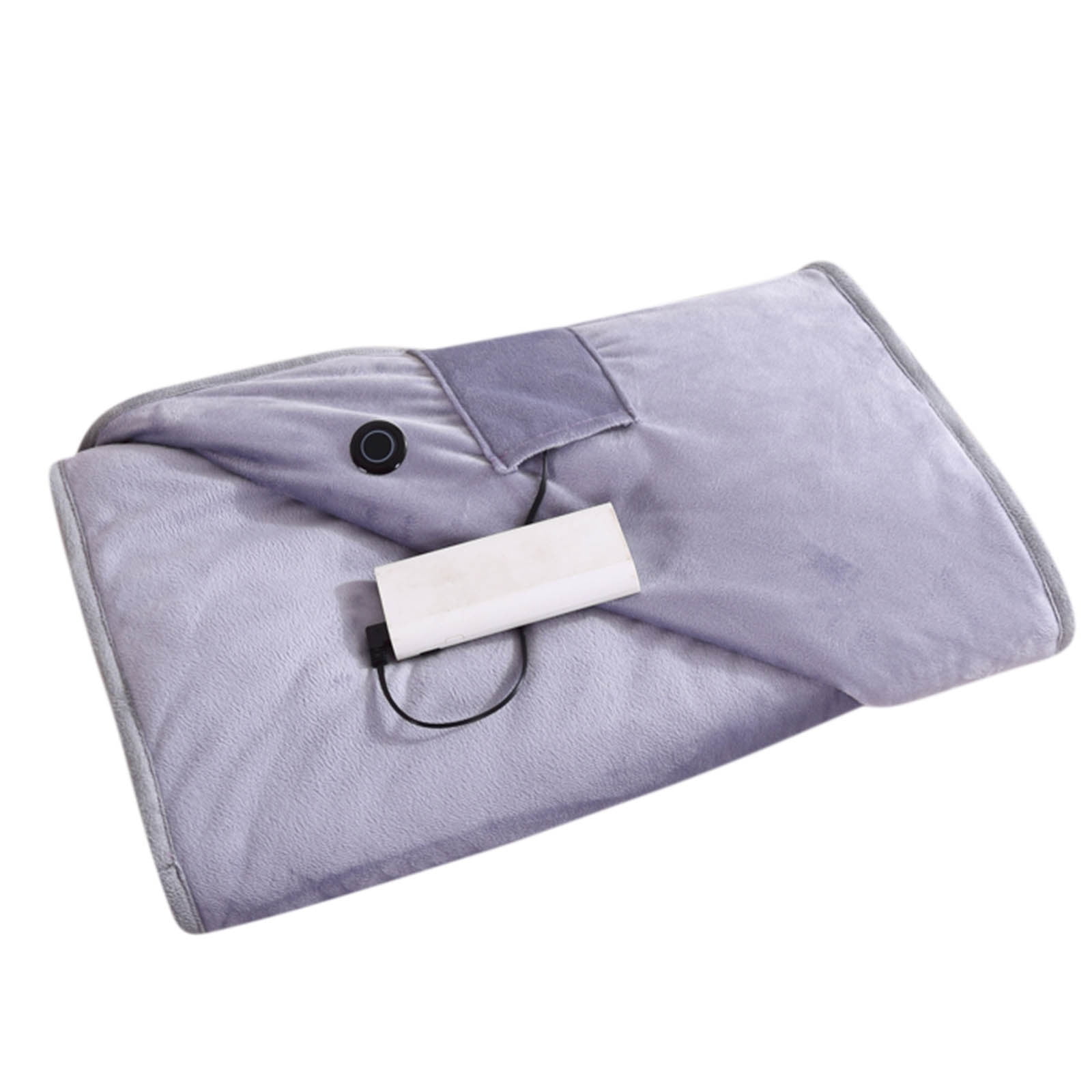 Lolmot Portable Heated Blanket for Outdoors Heated Blanket Soft 5V Safety Electric Usb Blanket Machine Washable for Home Travel Office 75X120Cm 29.5X47.2Inch with 120Cm Extension Line Walmart