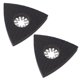 thumbnail image 3 of 1 Set 2 unids discos de lijado triangulares Prácticos Discos de lijador Suministros (Negro), 3 of 5